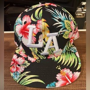 Tropical unisex SnapBack hat.